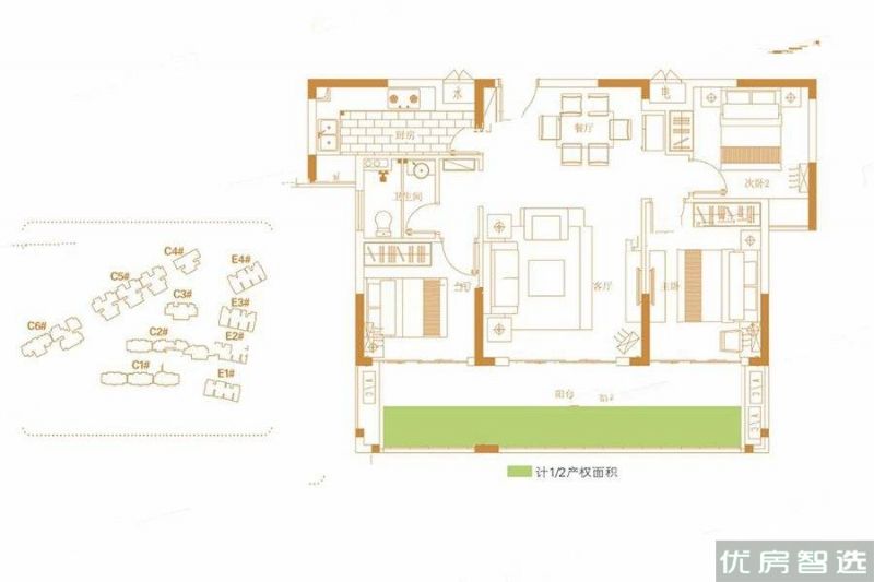 建面0