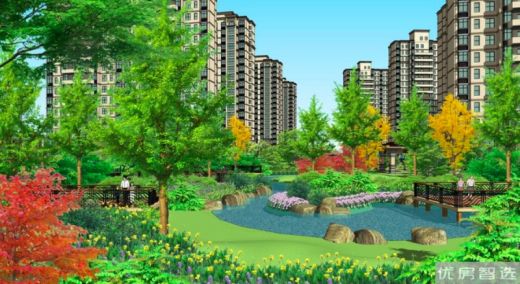 首开国风尚樾，望京二居-四居现房在售，总价1200万元/套起