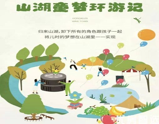 鸿坤悦山湖六一亲子活动举办