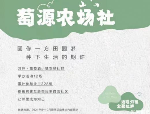 -鸿坤•葡萄酒小镇宝藏社群-葡源农场社