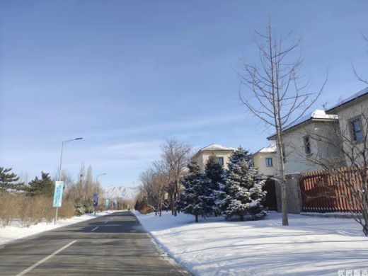 上谷水郡雪景实拍