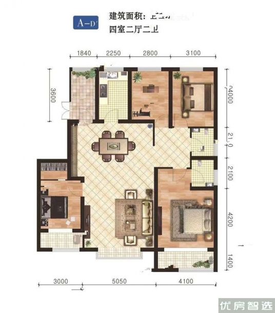 建面0