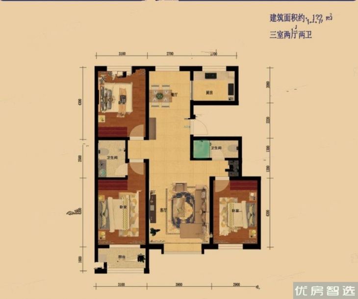 建面0
