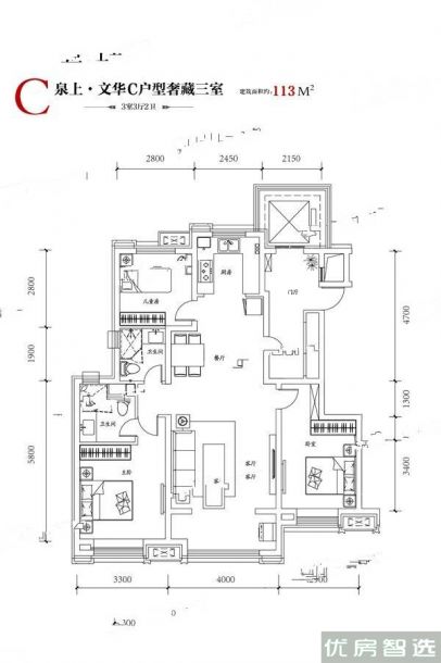 建面建筑面积：约30平米