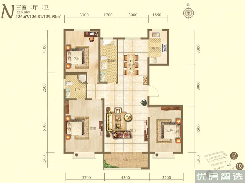 建面0
