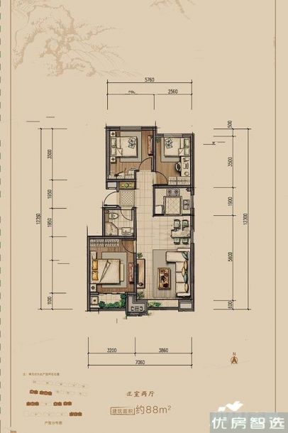 建面0