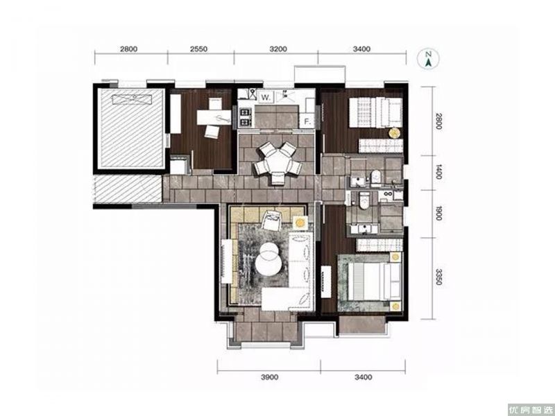 建面0