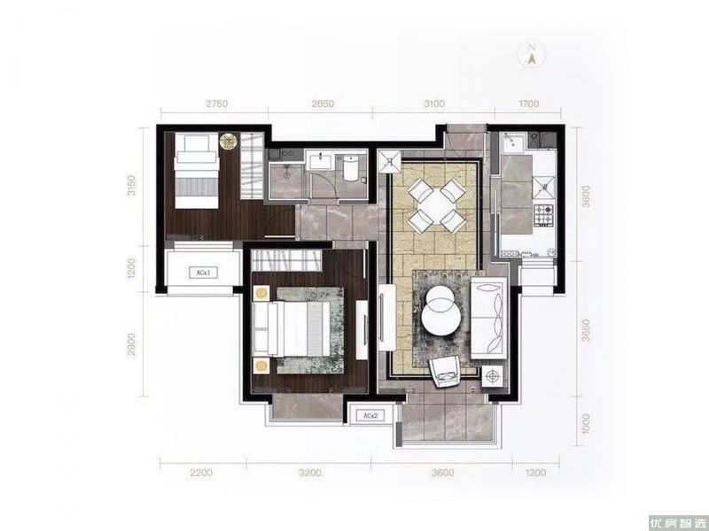 建面0