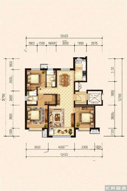 建面0