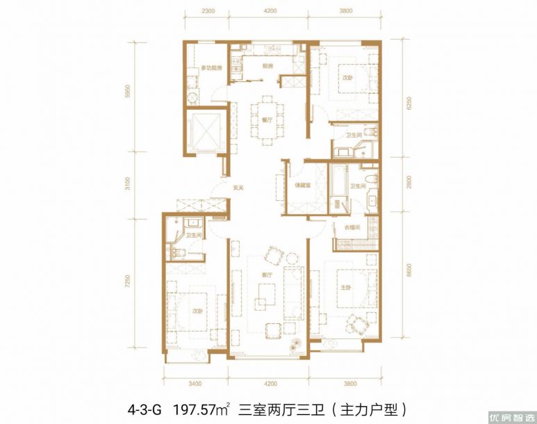 建面0