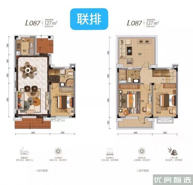 碧桂园原乡水郡3室2厅2卫1厨