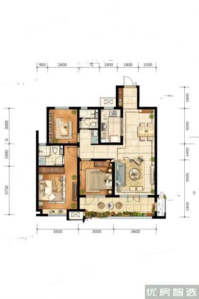 建面0