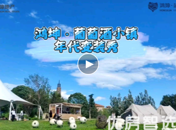 鸿坤葡萄酒小镇 年代变装秀活动