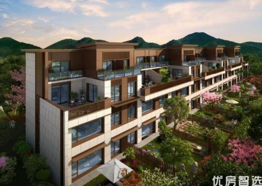 一方素山当前在售建面约108-168㎡ 超大面宽原创复合叠院，带电梯叠拼别墅，