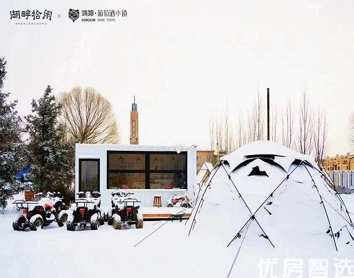 鸿坤·葡萄酒小镇——冰雪露营节活动