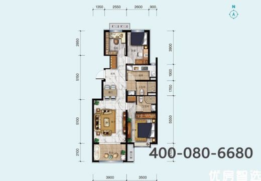 碧桂园官厅蓝现房销售喜欢温泉入户的看这里，碧桂园官厅蓝 特价房洋房总价61万元起 ！ 107平方米精装修三居室！现房！！！购房咨询热线400-080-6680！！